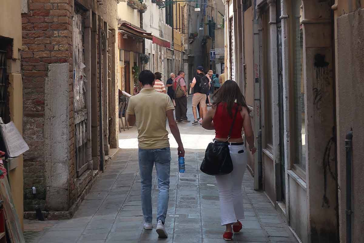 charming streets of venice