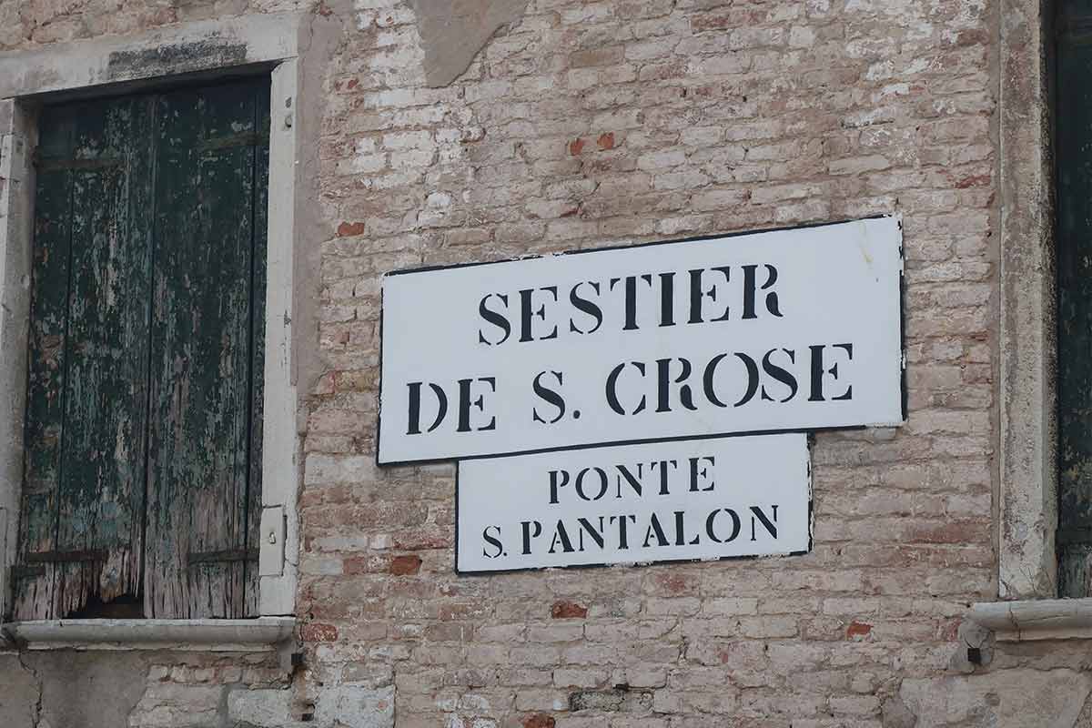 sestier de s crose venice