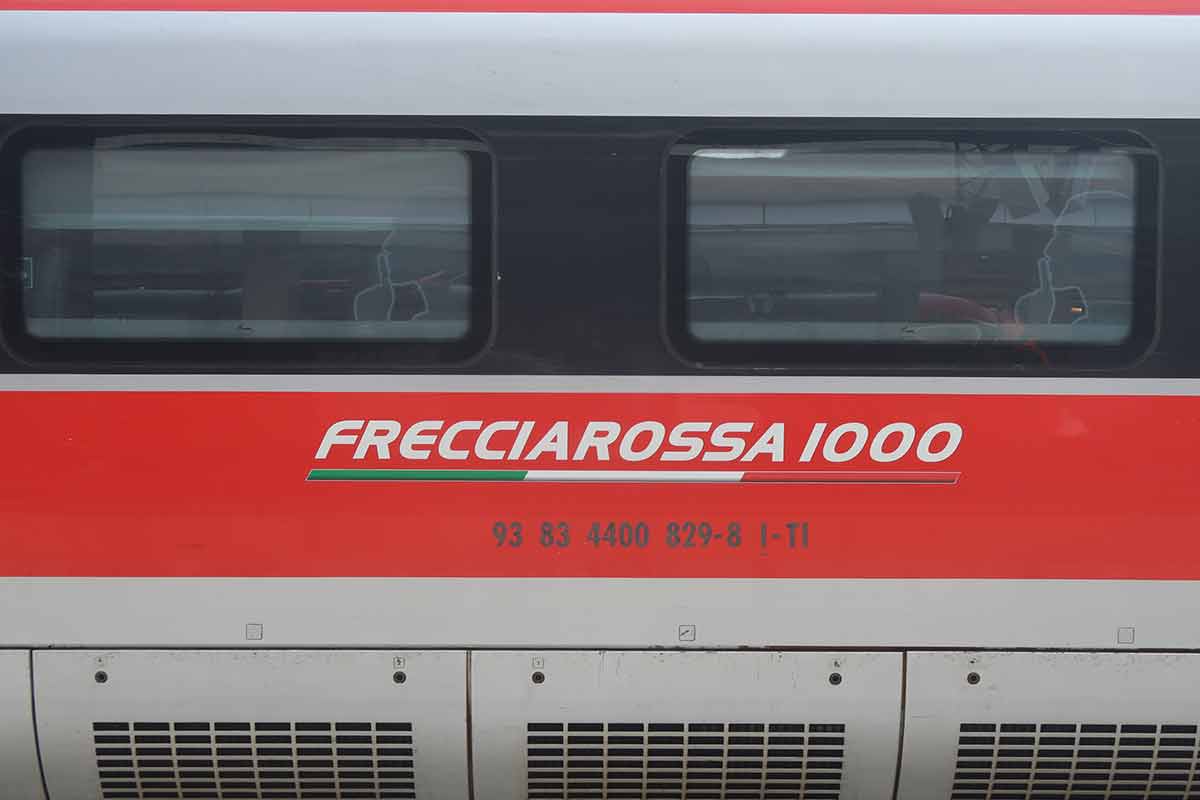 frecciarossa train venice italy