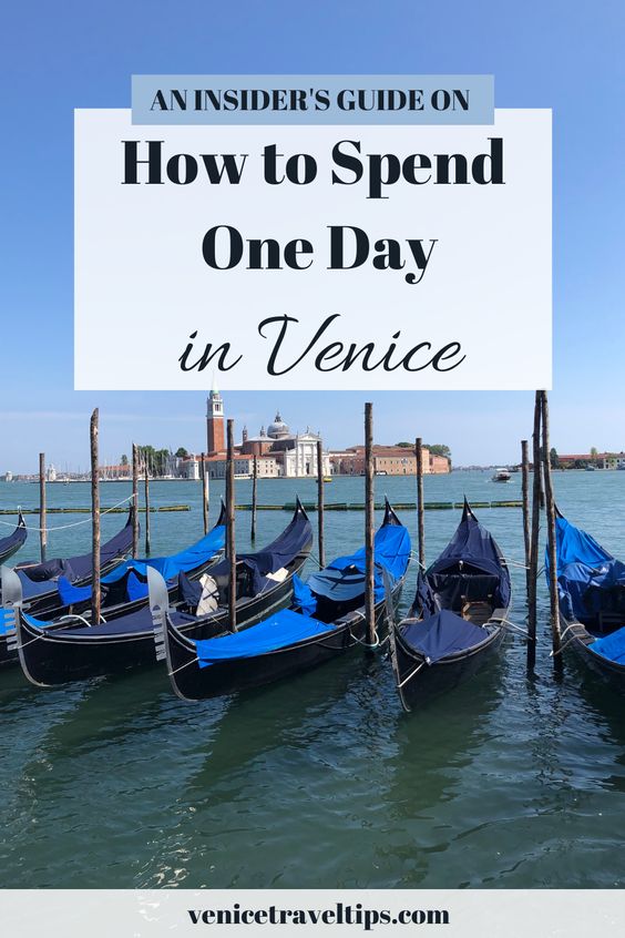 1 day in venice itinerary
