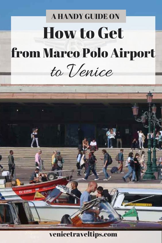 marco polo airport to venice