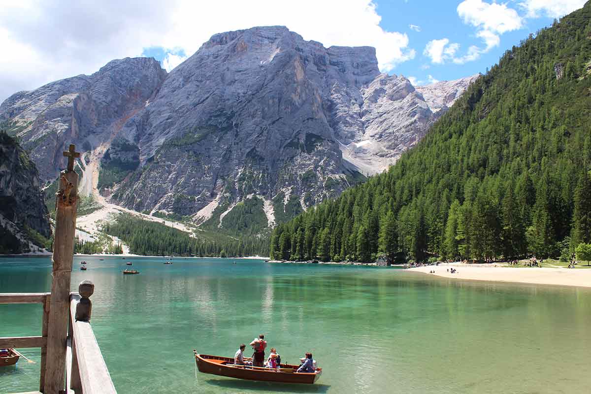 lake braies from venice