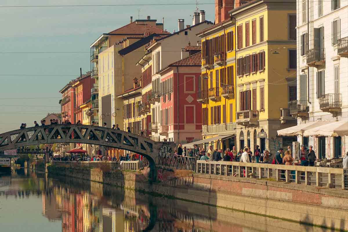 navigli milan bridge italy