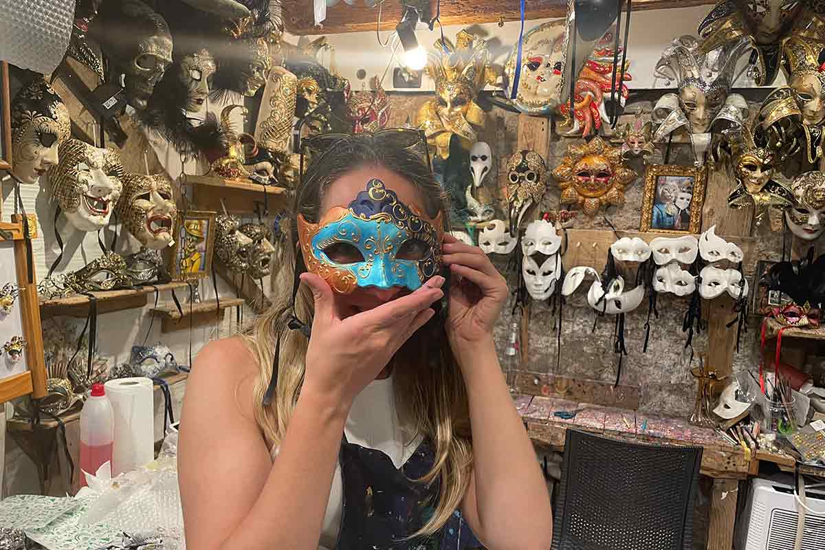 mask workshop venice italy