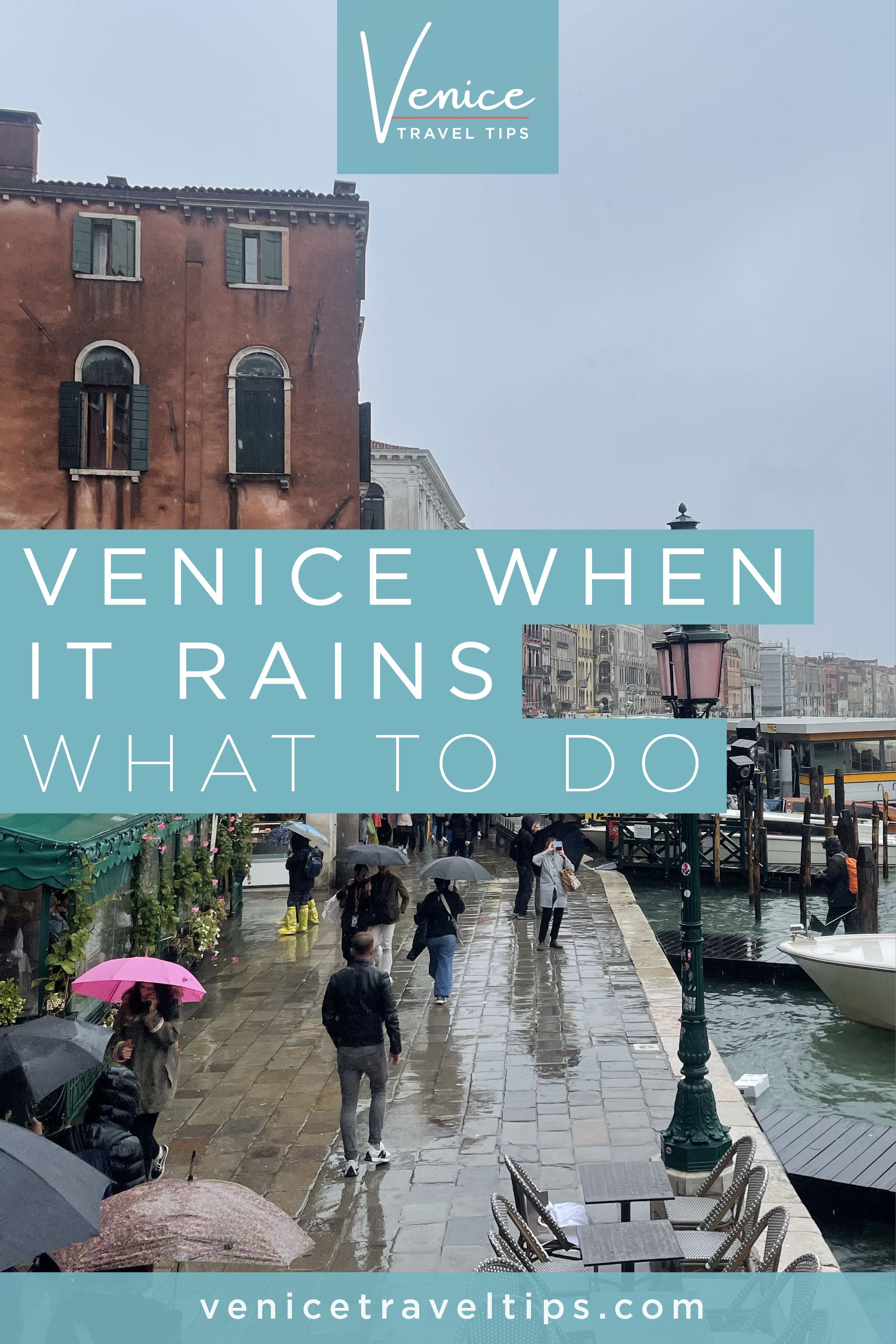 venice on a rain day