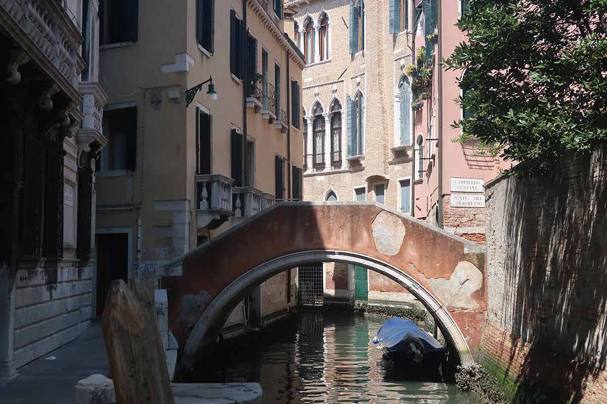 empty street in venice