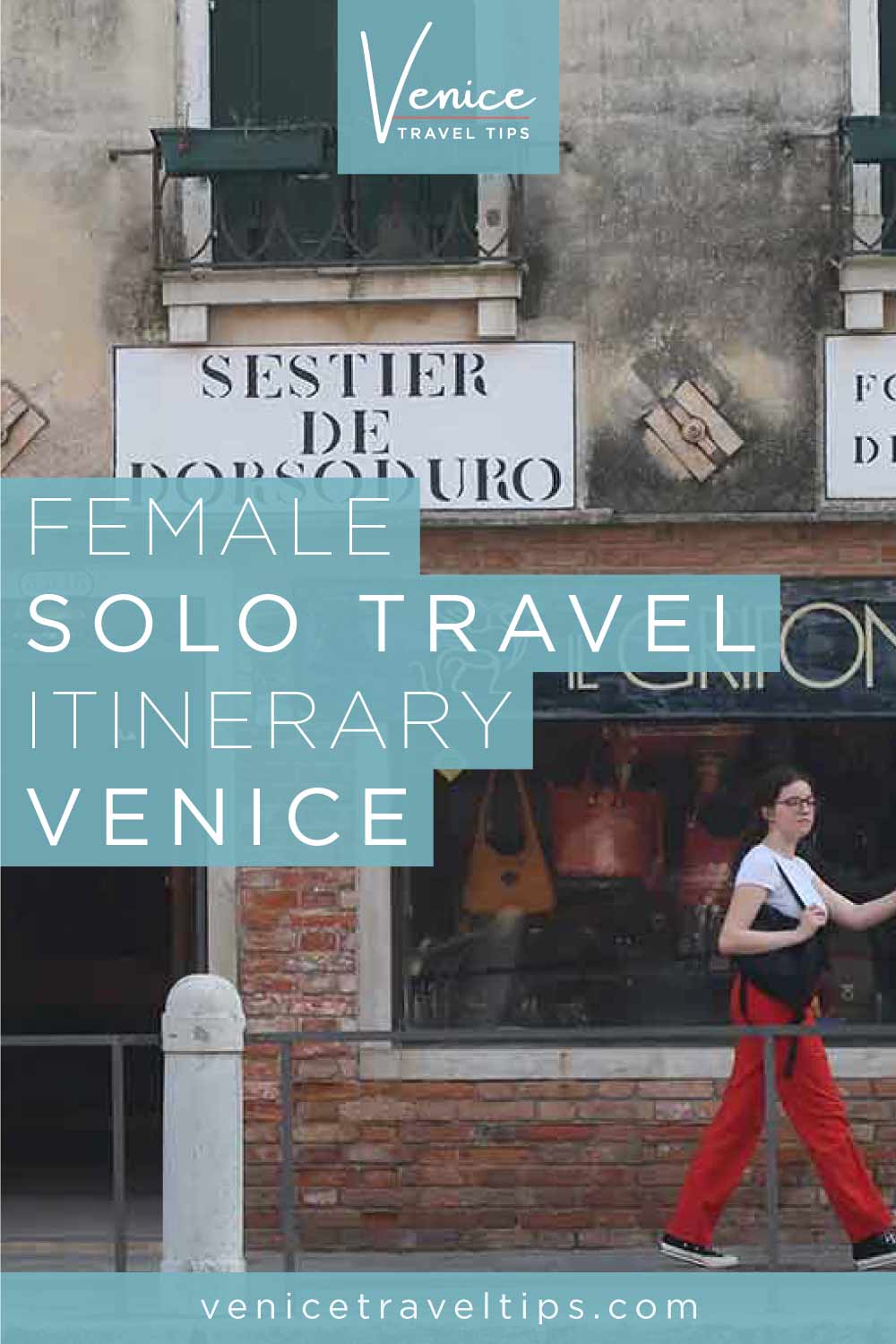 venice solo female itinerary