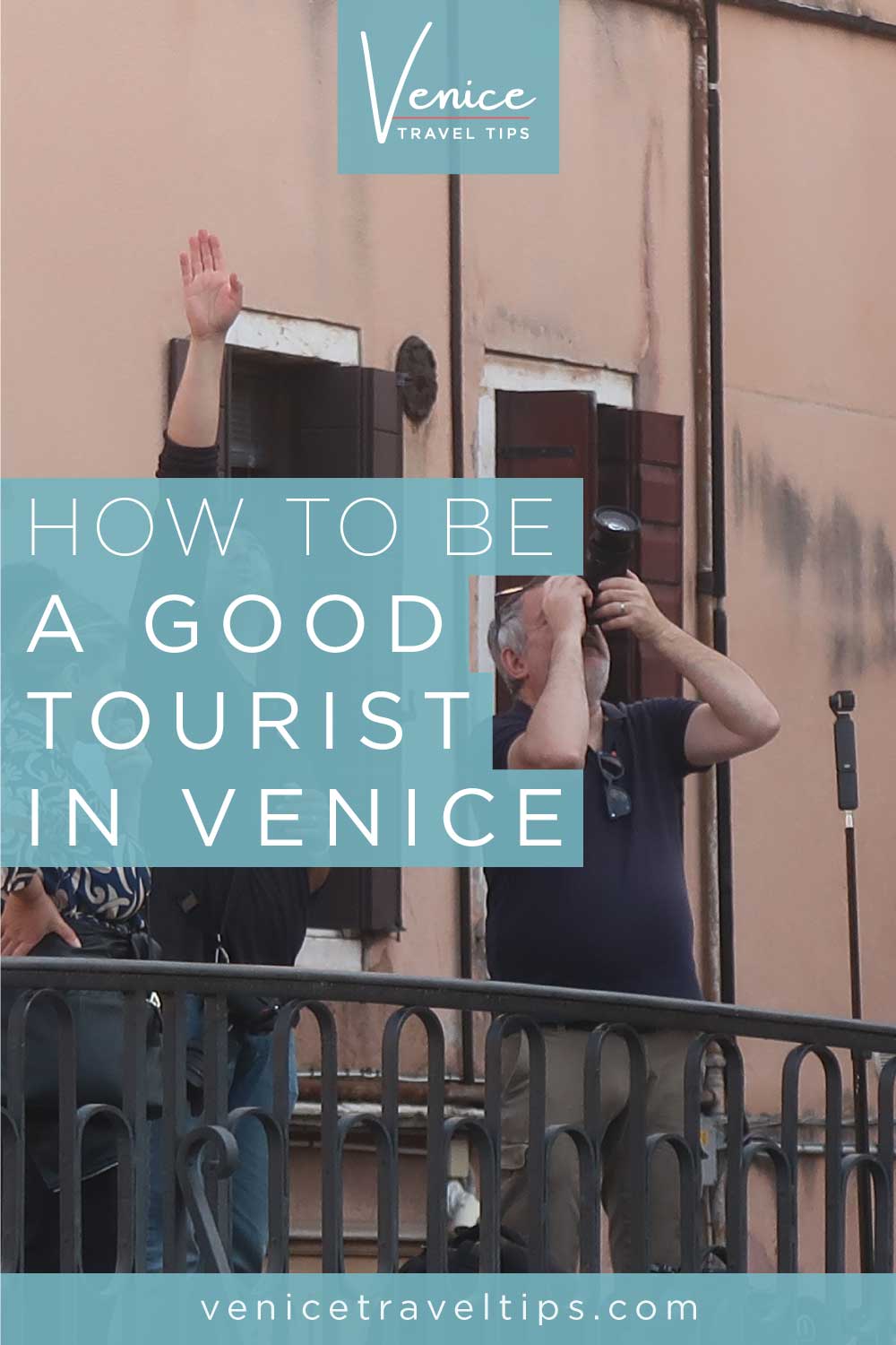 be a good tourist in venice