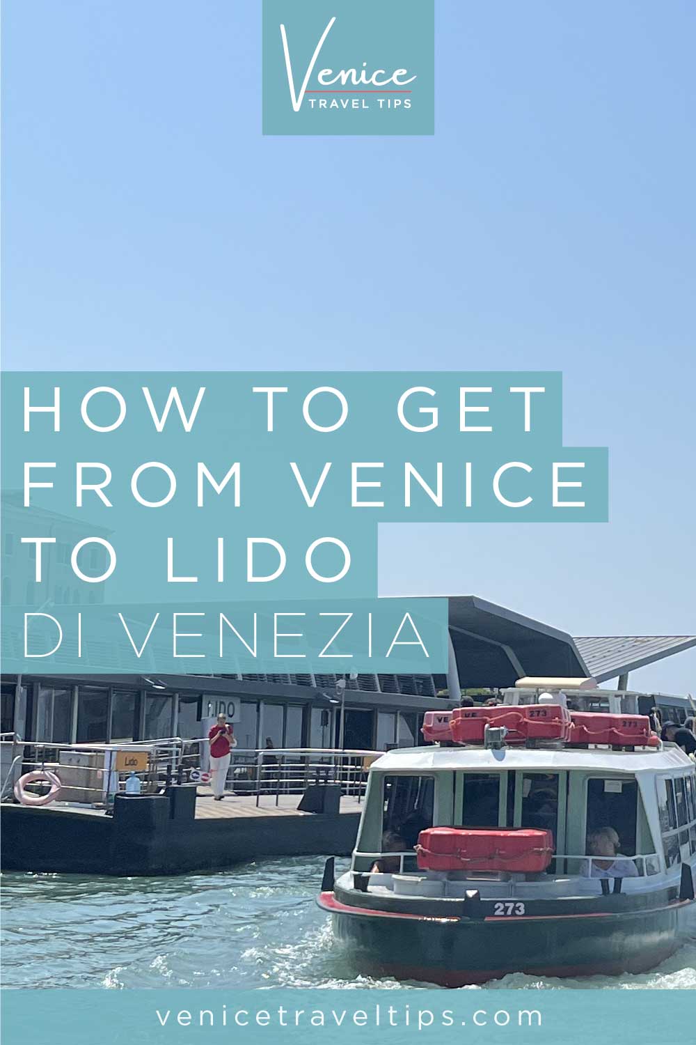 venice to venice lido by boat