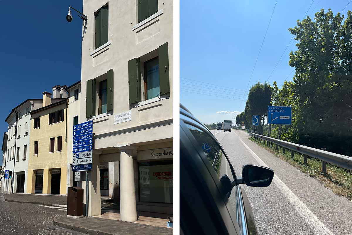 veneto road trip