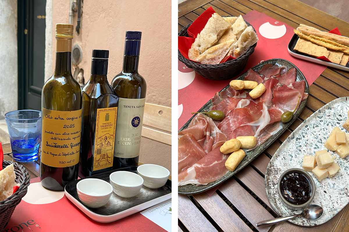 venice olive oil tasting