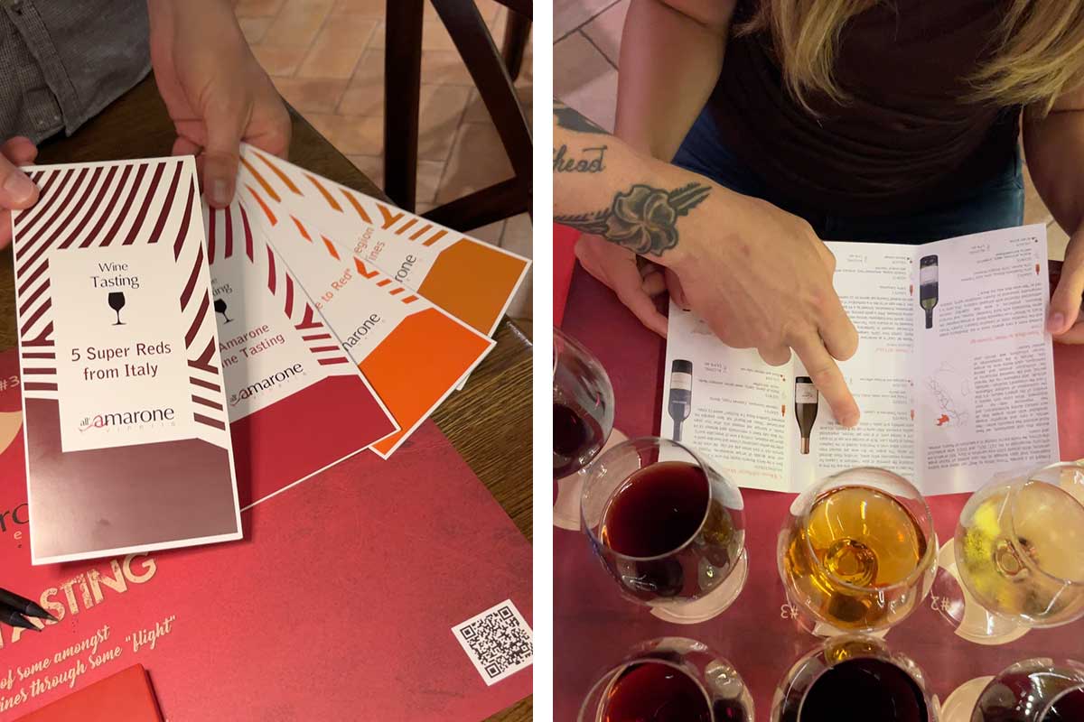 venice wine flight experience